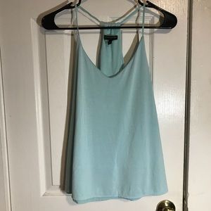 Banana republic blue tank top size small